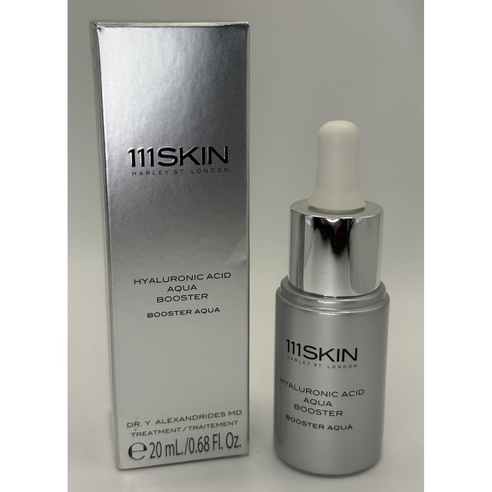 111SKIN • Harley St London • Hyaluronic Acid Aqua Booster • 20 ml .68 Fl Oz •NIB